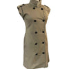 Robe style Trench sans manches kaki - Taille 38/M