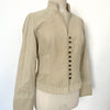 Veste vintage beige style officier – Taille 40