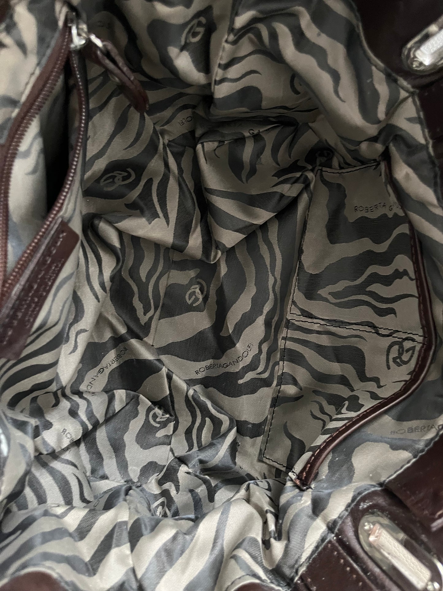 Sac à main en cuir véritable Medium