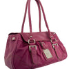 SAC À MAIN VINTAGE EN CUIR GRAINÉ FUSHIA – GABOR