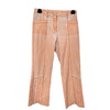 Pantalon vintage coupe droite évasée rose saumon – Taille 38