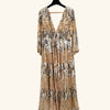 Robe de cérémonie à sequins argentée ( SOLD OUT )