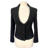 Veste Blazer Vintage 90s/Y2K - Coupe Cintrée & Col Plongeant - Made in Italy - Taille 40 (L)