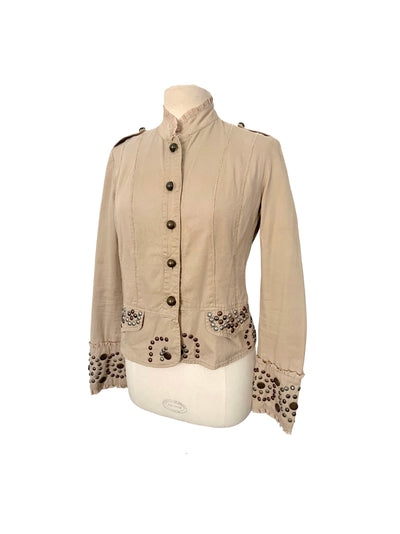 Veste vintage légère style officier – Taille 38