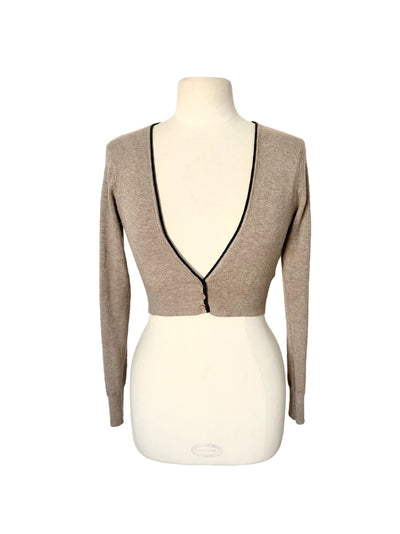 BOLÉRO TAUPE ULTRA-SOFT — TAILLE 36/38