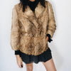 VESTE EN FOURRURE ( RENARD AUTHENTIQUE )