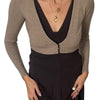 BOLÉRO TAUPE ULTRA-SOFT — TAILLE 36/38
