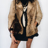 VESTE EN FOURRURE ( RENARD AUTHENTIQUE )
