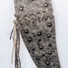 Ceinture corset grise indie chic