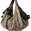 Sac à Main Demi-Lune Texturé et Verni — Format Large — Style Bohème Chic Y2K