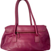 SAC À MAIN VINTAGE EN CUIR GRAINÉ FUSHIA – GABOR