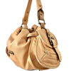 SAC À MAIN VINTAGE EN CUIR GRAINÉ BEIGE - COCCINELLE ( MODÈLE RARE )