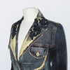 Veste blazer en jean et détails broderies perlés ( SOLD OUT )