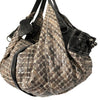 Sac à Main Demi-Lune Texturé et Verni — Format Large — Style Bohème Chic Y2K