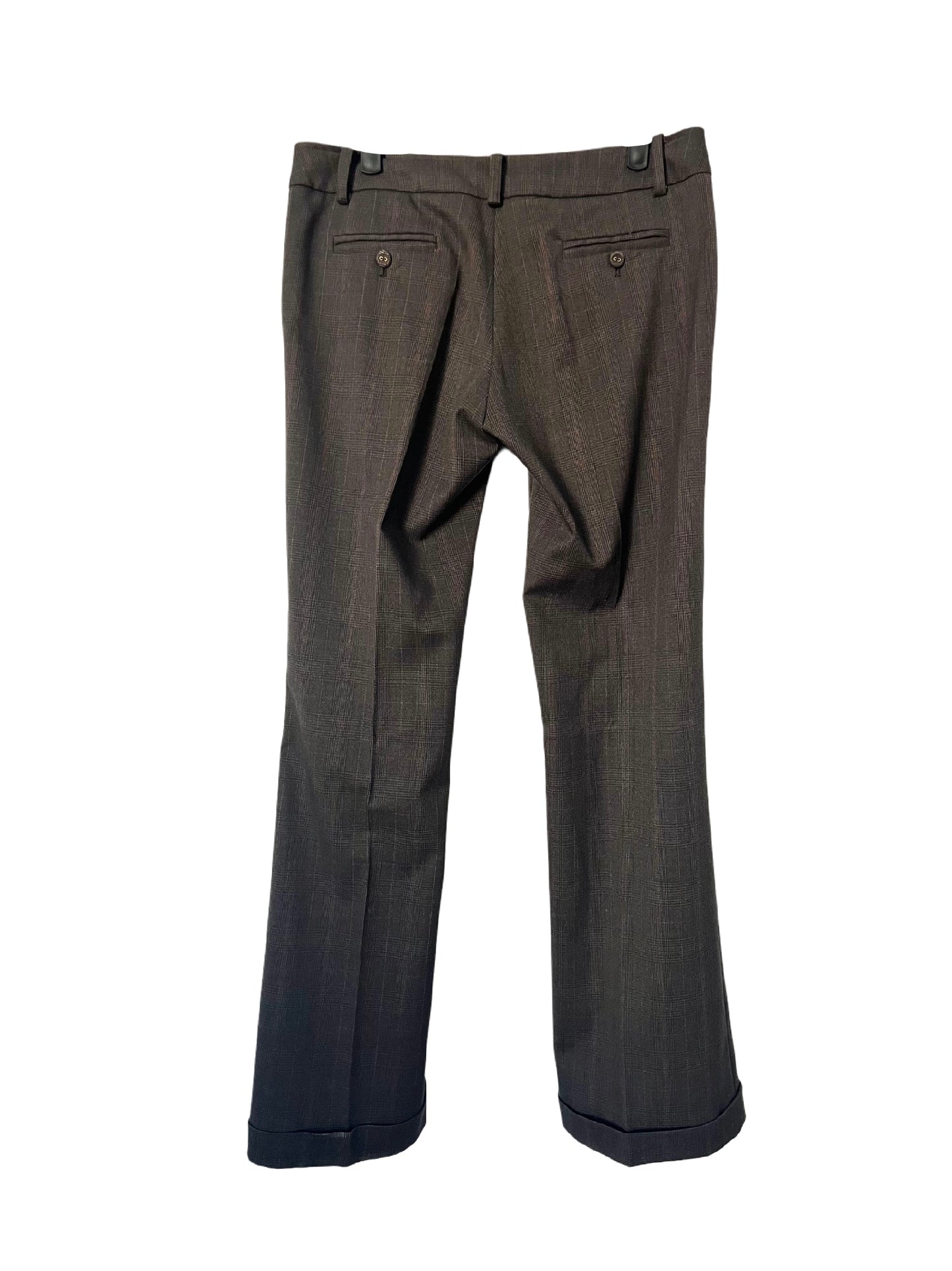 Pantalon De Costume Vintage Taille Basse Coupe Droite  (Made In Italy) Taille 40/42