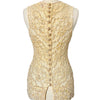 Top de cérémonie vintage brodé de perles et sequins — (Chiné en Italie) — taille 36/38
