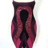 Robe estivale mi-longue en crochet doublé – Taille 38
