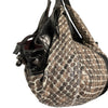 Sac à Main Demi-Lune Texturé et Verni — Format Large — Style Bohème Chic Y2K