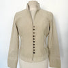 Veste vintage beige style officier – Taille 40