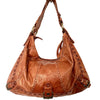 SAC HOBO VINTAGE EN CUIR TRAVAILLÉ - ISABELLA FIORE ( MODÈLE RARE )