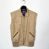 GILET SANS MANCHES BEIGE