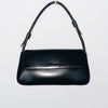 Sac à Main Baguette en Cuir Lisse Noir Alexander ( SOLD OUT )