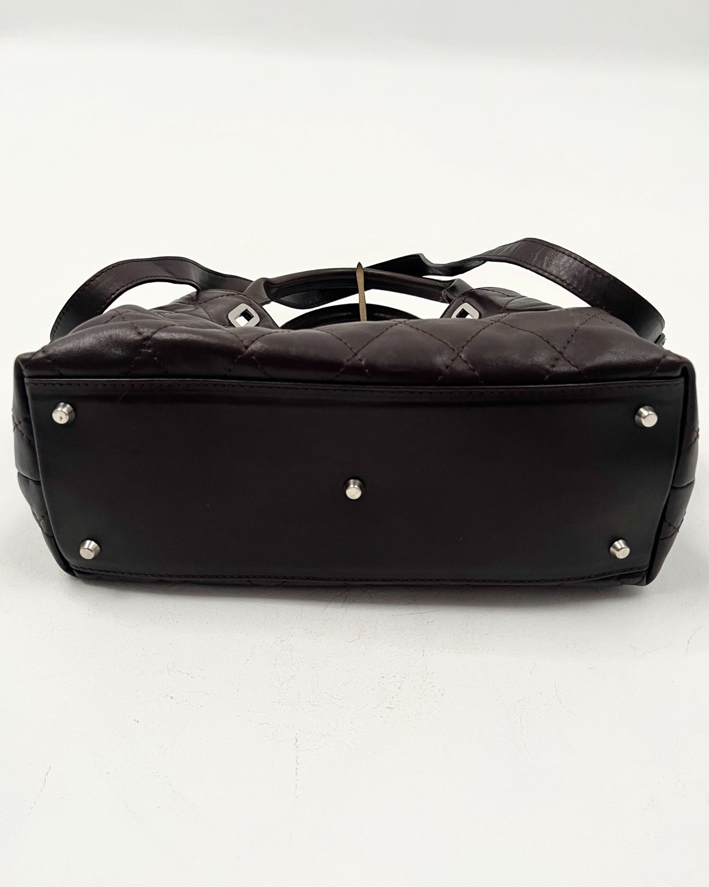 Sac à main en cuir véritable Medium