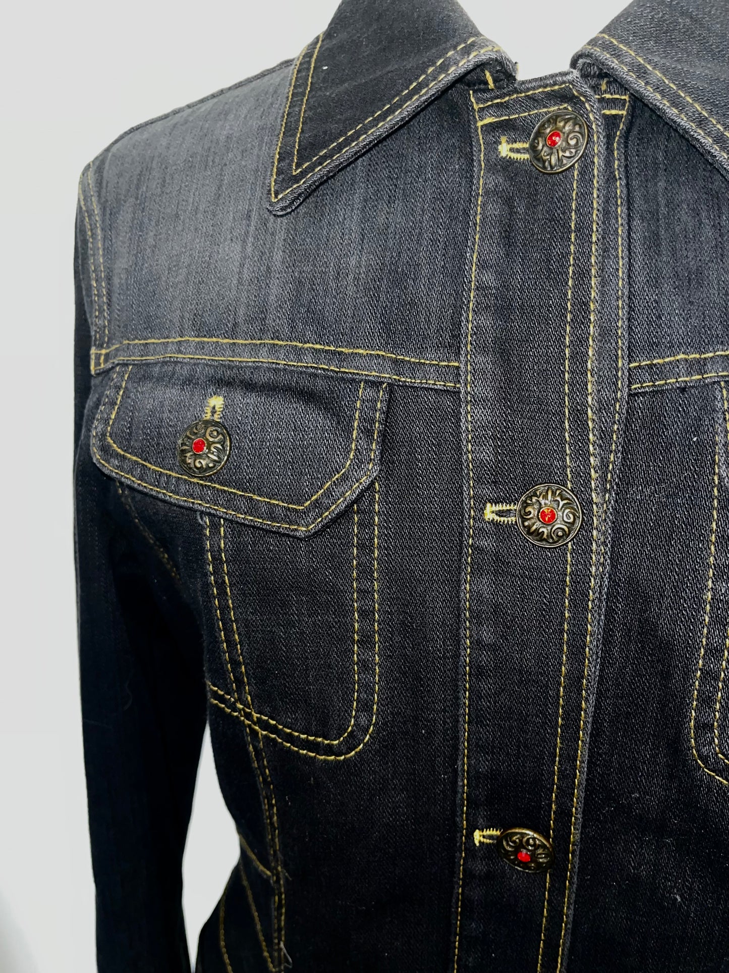 Veste jean brut