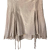 Robe Courte Col Bénitier Iridescente Coton & Soie — T. 38 (M) — Made in Belgium