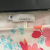 Ensemble Coordonné PINKO Esprit Lingerie en Soie & Dentelle Bleu Pastel — Top Caraco + Jupe Fleuries — taille 36/38 — Coquette / Boudoir Chic / Y2K