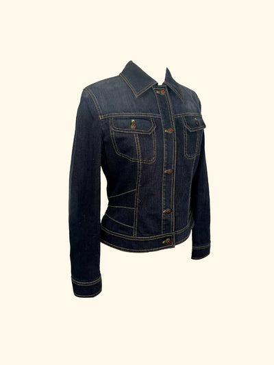 Veste jean brut