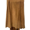 Jupe vintage asymétrique "Peau de Pêche" – Made in Italy – Taille 40