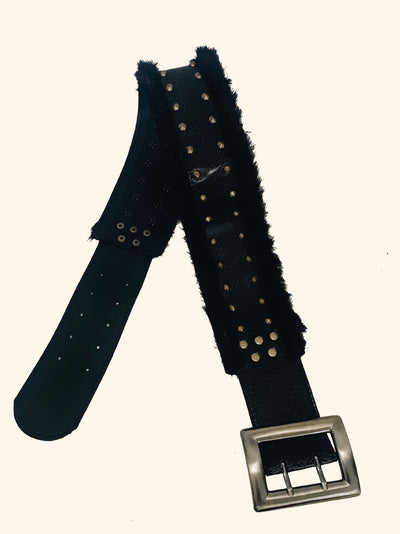 Ceinture bi-matière noir ( SOLD OUT )