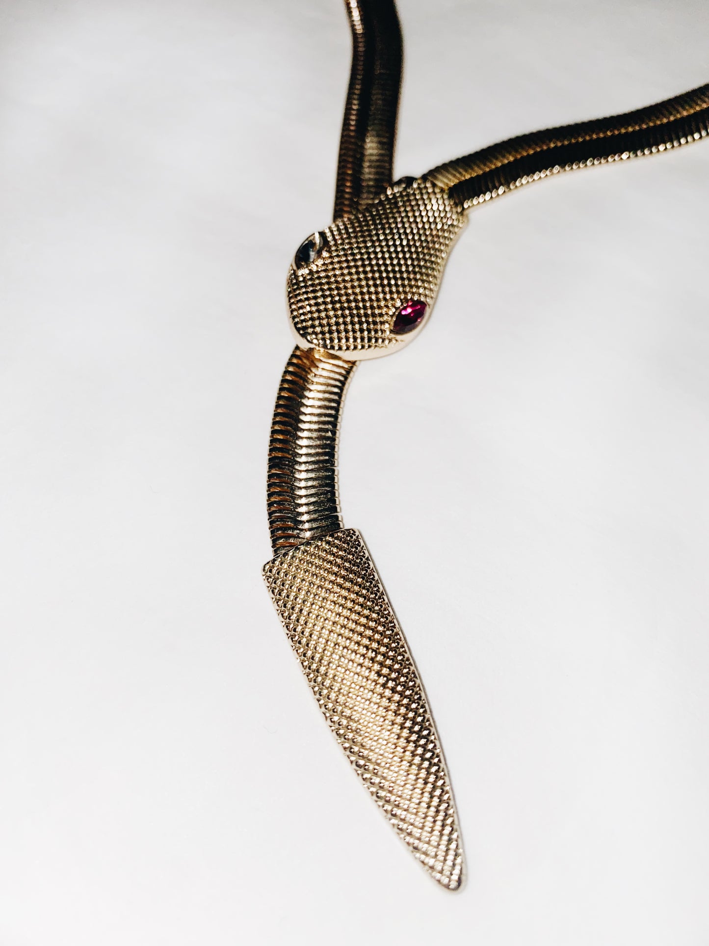 Collier serpent vintage