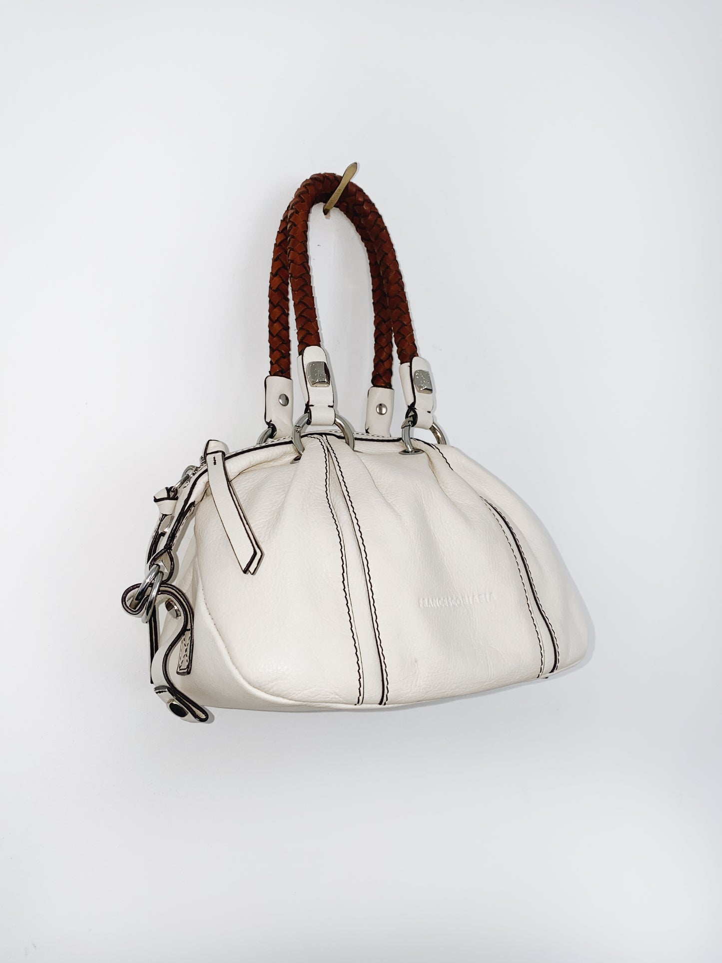 Sac à main bourse en cuir véritable