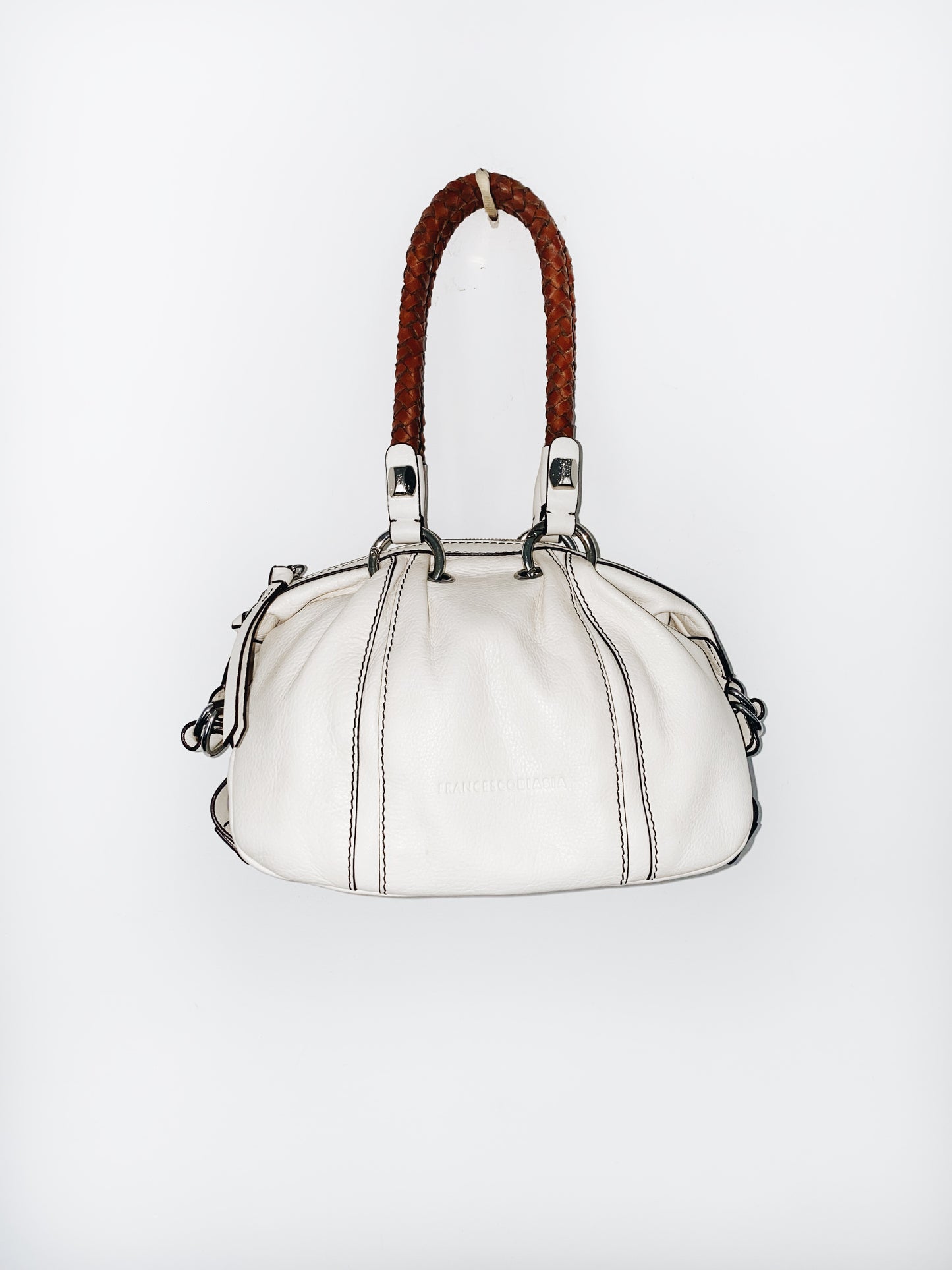 Sac à main bourse en cuir véritable