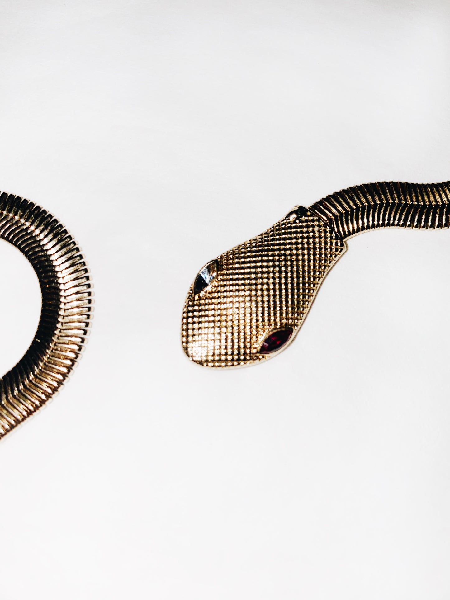 Collier serpent vintage