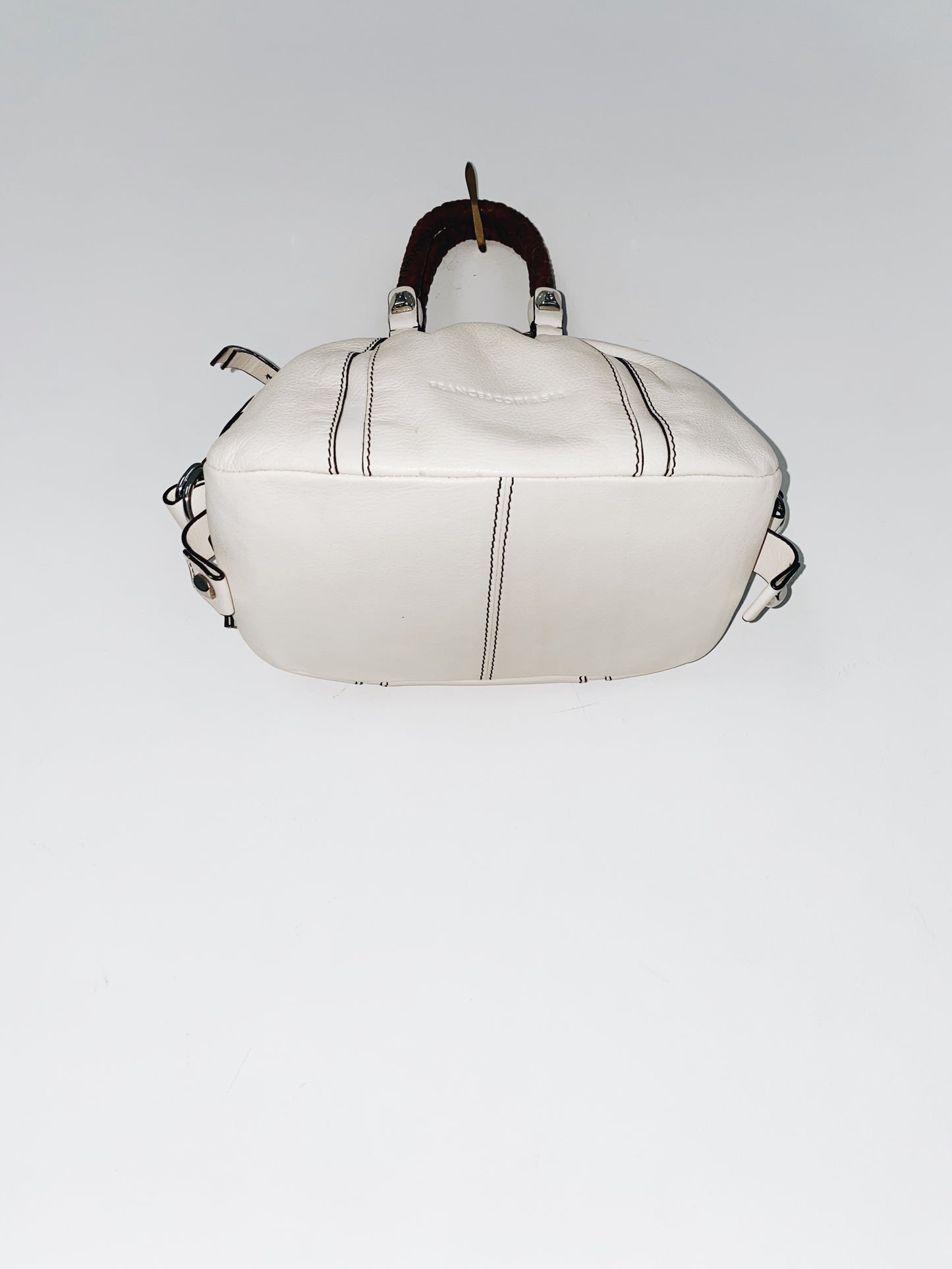 Sac à main bourse en cuir véritable
