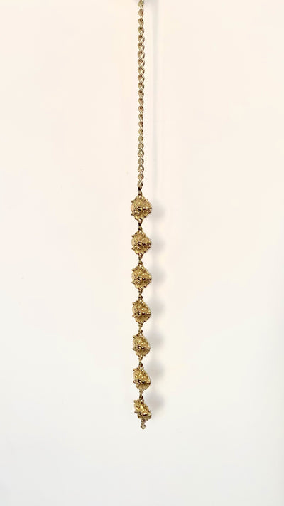 Ceinture chaine tête de lion